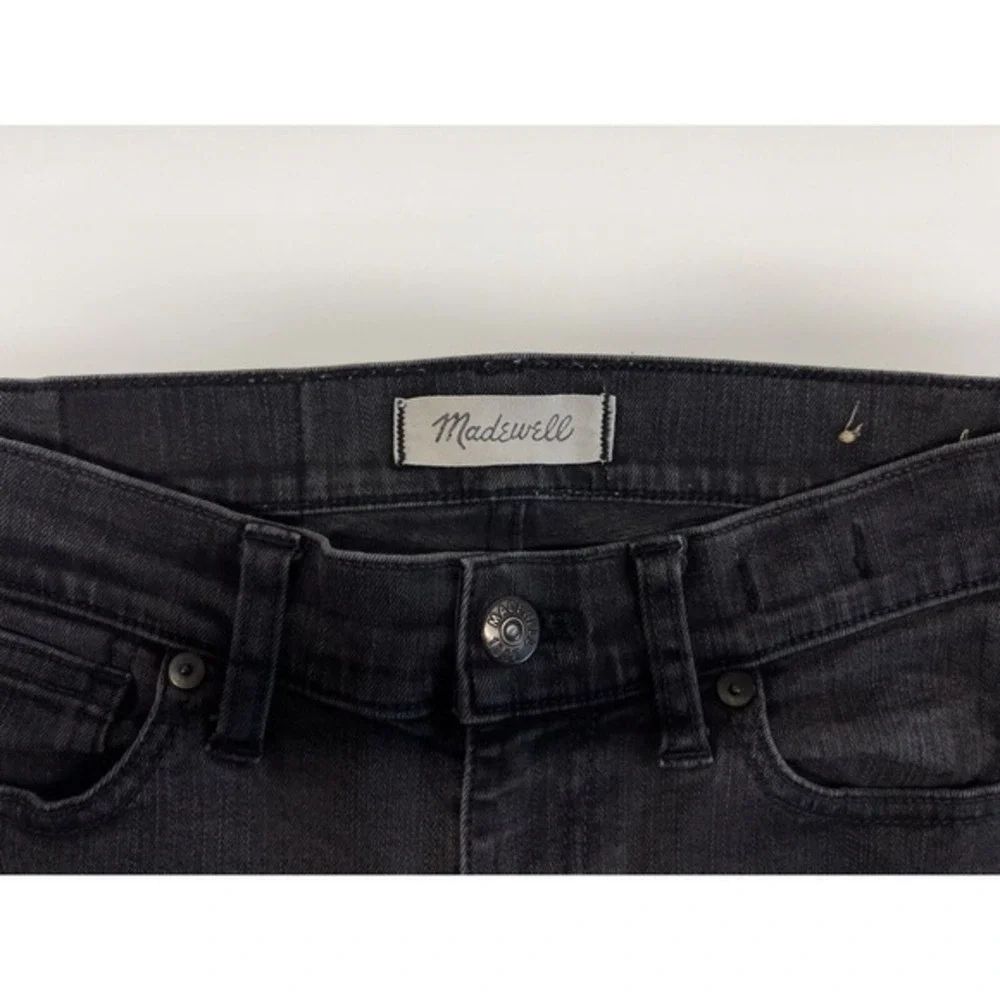 Madewell‎ Skinny Skinny Jeans Women's Size 26 Black Denim Rinse 5-Pocket - Picture 6 of 10